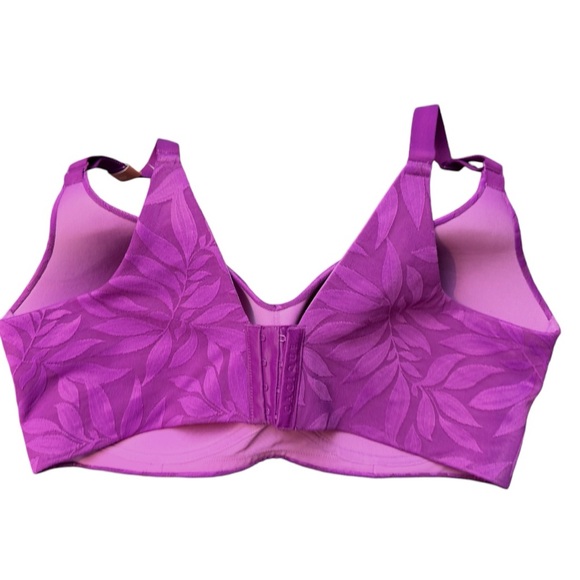 NWT Cacique Backsmoothing Lightly Lined No Wire Bra Purple 40F - Picture 2 of 9
